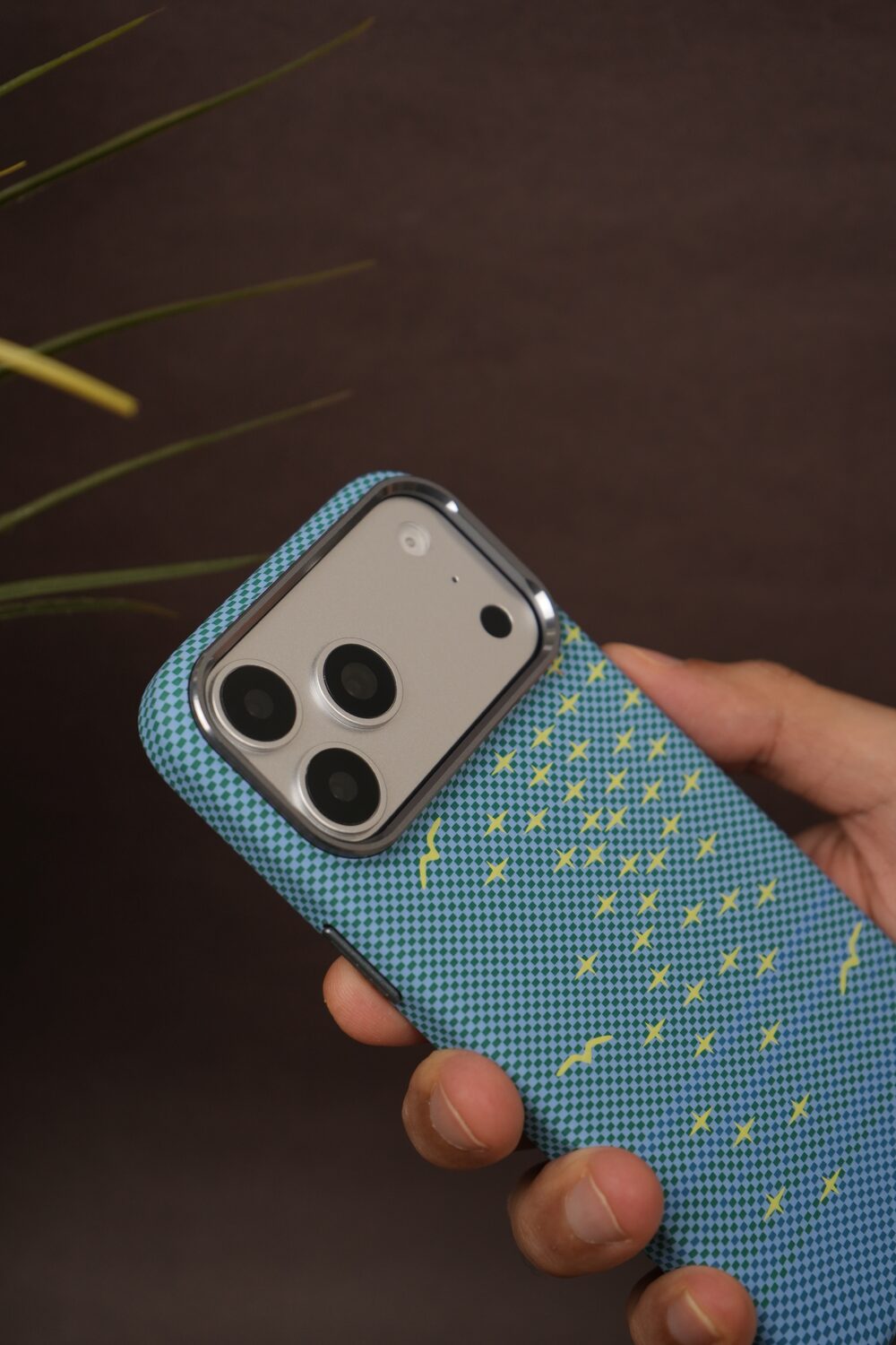 MagSafe Carbon Fiber Textured Print Case for iPhone 17 Pro / 17 Pro Max