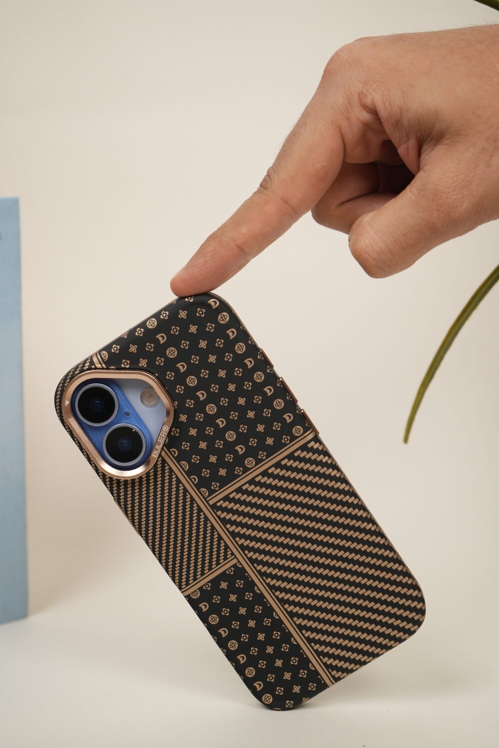FiberTech Slim MagSnap Case for iPhone 17 | Aramid Fiber Weave, MagSafe & Wireless Charging Compatible