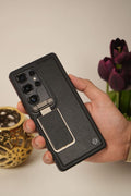 Samsung S26 Ultra Cover - Elegant Brown Leather Case (With Camera Protection)