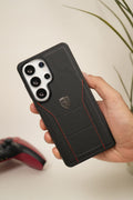Galaxy S26 Ultra FR Stitched PU Leather Case Cover