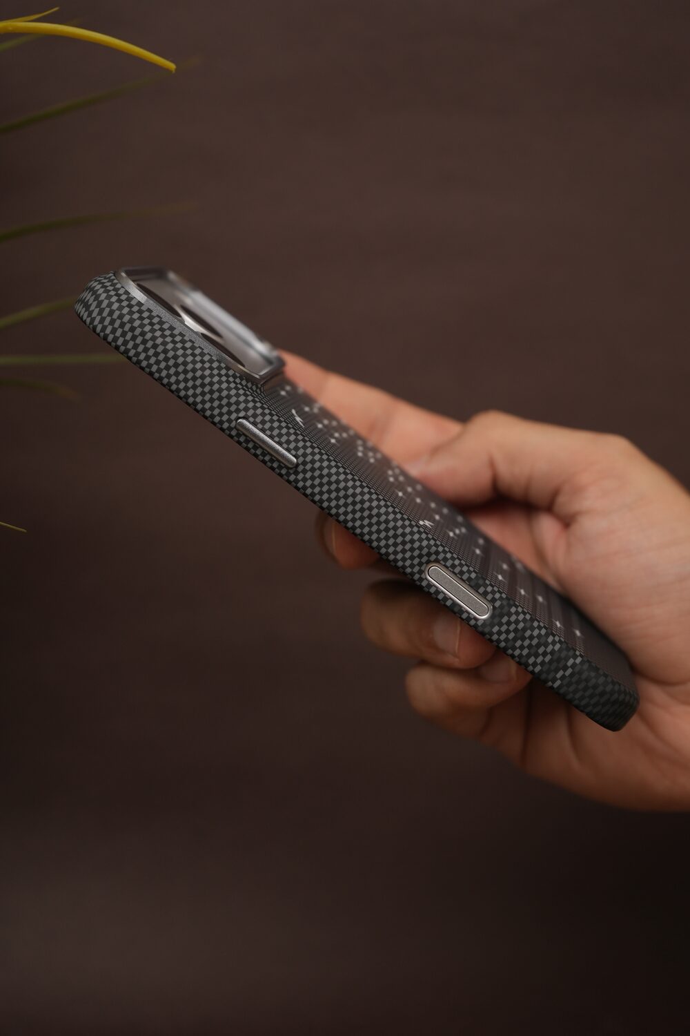 MagSafe Carbon Fiber Textured Print Case for iPhone 17 Pro / 17 Pro Max