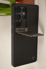 Samsung S26 Ultra Cover - Elegant Brown Leather Case (With Camera Protection)