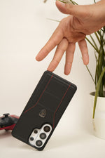 Galaxy S26 Ultra FR Stitched PU Leather Case Cover