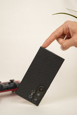 Samsung Galaxy S26 Ultra Carbon Fiber Texture Case – Slim Matte Back Cover with Camera Protection