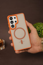 Case for Samsung Galaxy S26 Ultra 5G Back Cover, Fit for MagSafe Translucent Matte Hard PC + TPU Hybrid case, Shock-Resistant Anti-Scratch Protective Case Samsung S26 Ultra Cover