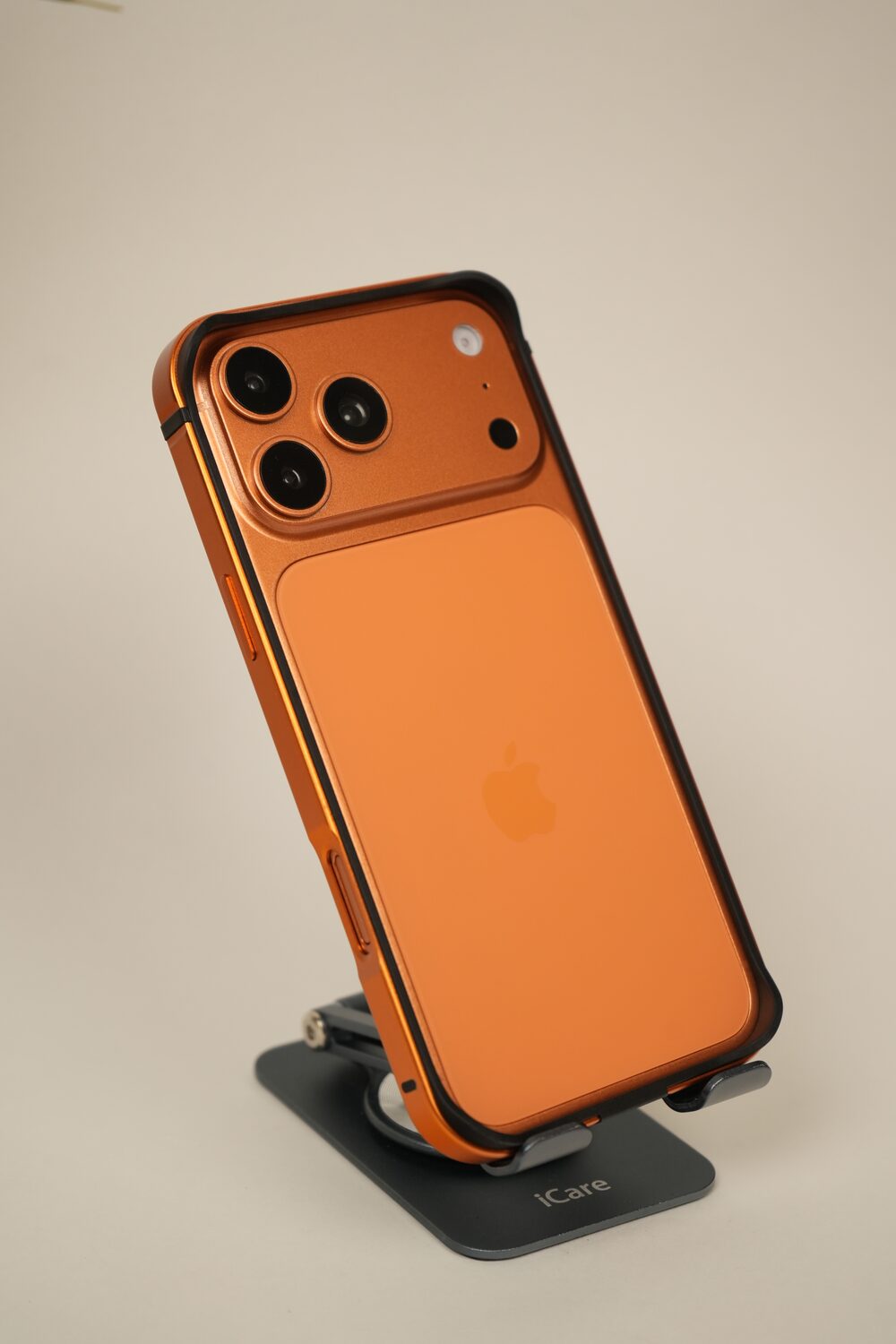 iPhone 17 Pro Max Metal Bumper Case with Reinforced Corners & Raised Camera Edges | Slim Industrial Protection