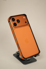 iPhone 17 Pro Max Metal Bumper Case with Reinforced Corners & Raised Camera Edges | Slim Industrial Protection