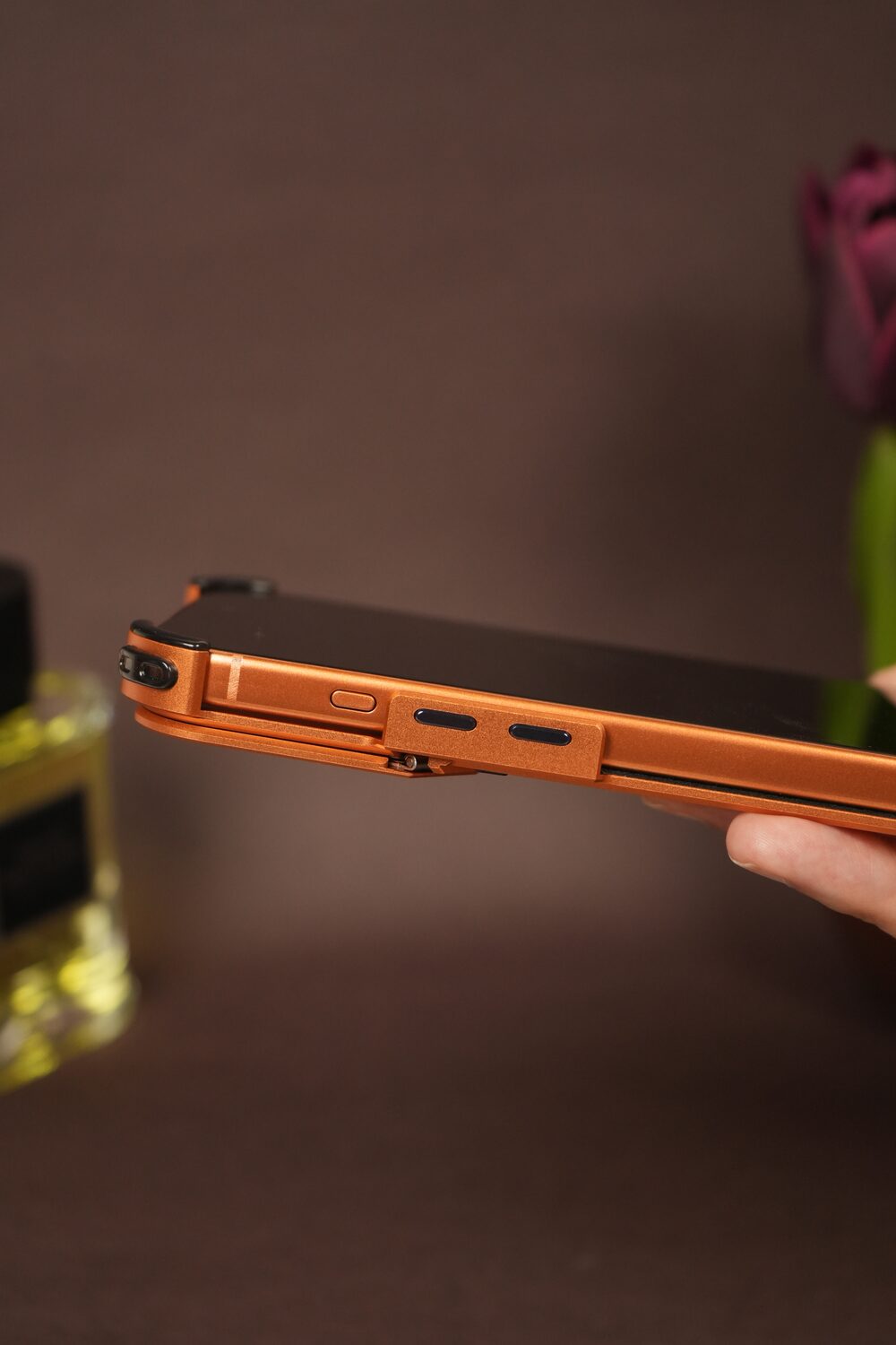 iPhone 17 Pro Max 9 Shaped Rectangular Frameless Metal Bumper Case with Camera Shield | Shockproof Aviation-Grade Alloy Frame