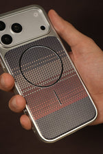 Metallic Carbon Fiber Case for iPhone 17 Pro/ 17 Pro Max – MagSafe Compatible