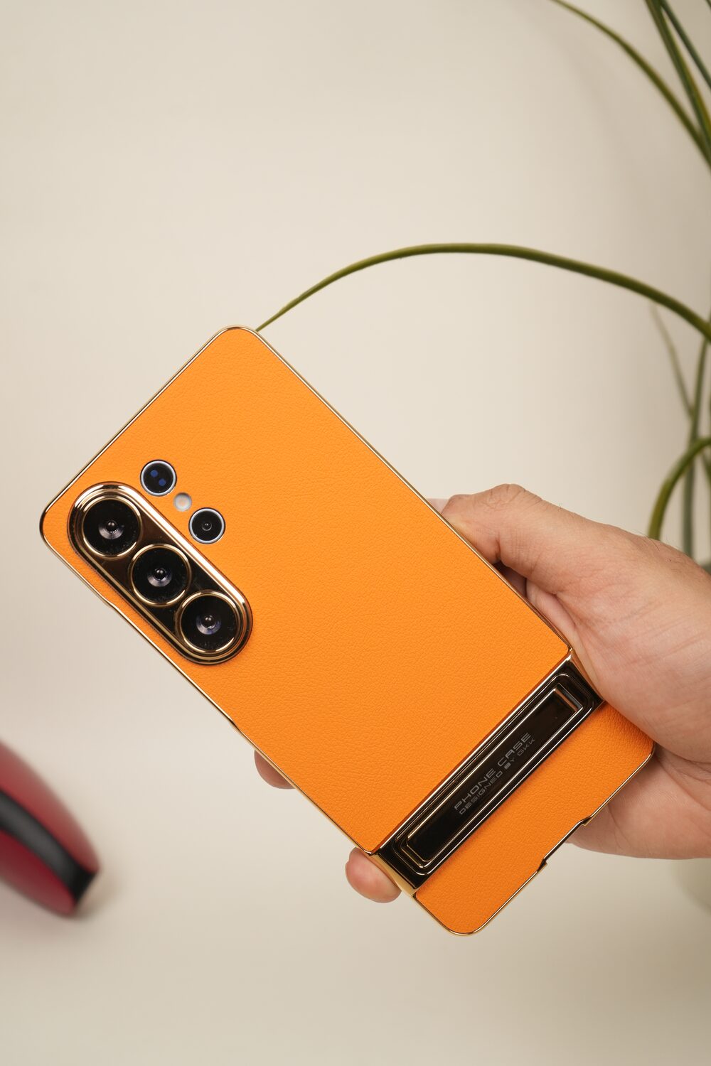 Samsung Galaxy S26 Ultra Metallic Stand Case