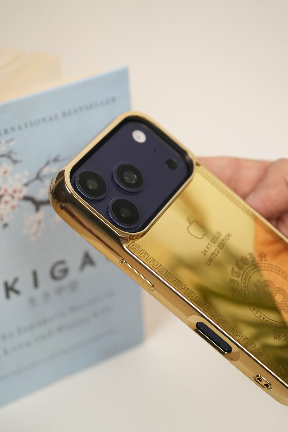 Crypto Elite Gold Edition Case for iPhone 17 |  Gold-Plated Mirror Finish, Limited Edition
