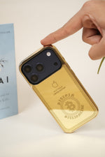 Crypto Elite Gold Edition Case for iPhone 17 |  Gold-Plated Mirror Finish, Limited Edition