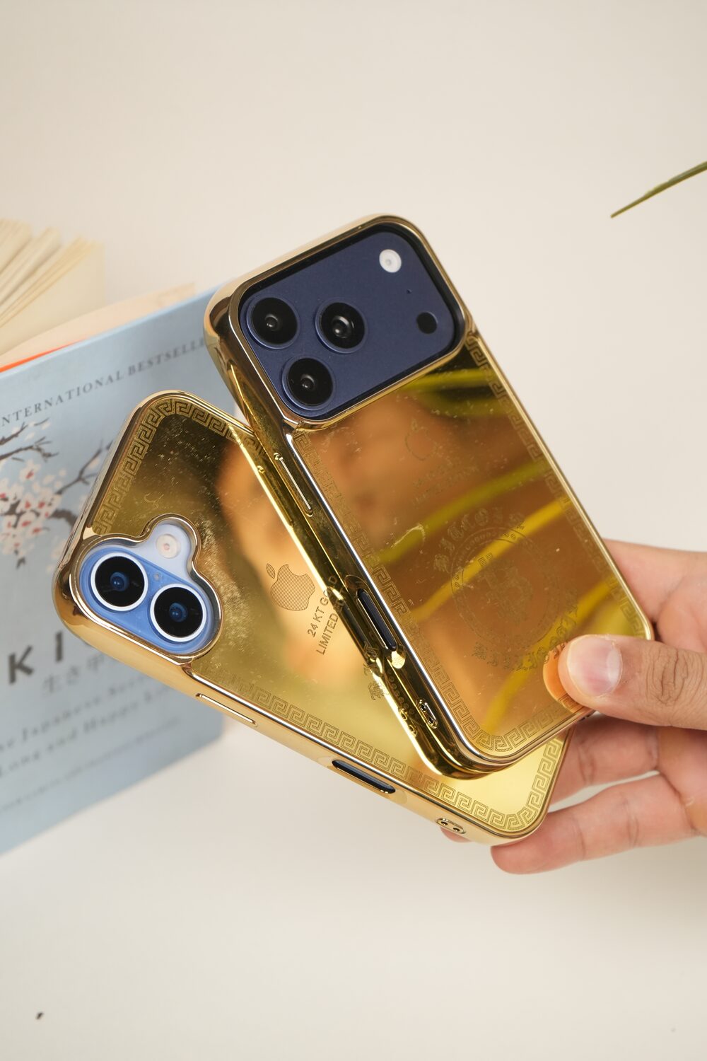 Crypto Elite Gold Edition Case for iPhone 17 |  Gold-Plated Mirror Finish, Limited Edition