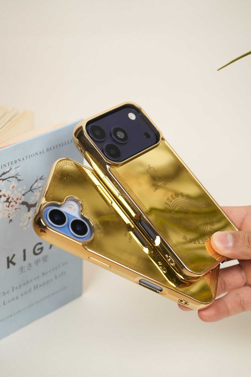 Crypto Elite Gold Edition Case for iPhone 17 |  Gold-Plated Mirror Finish, Limited Edition