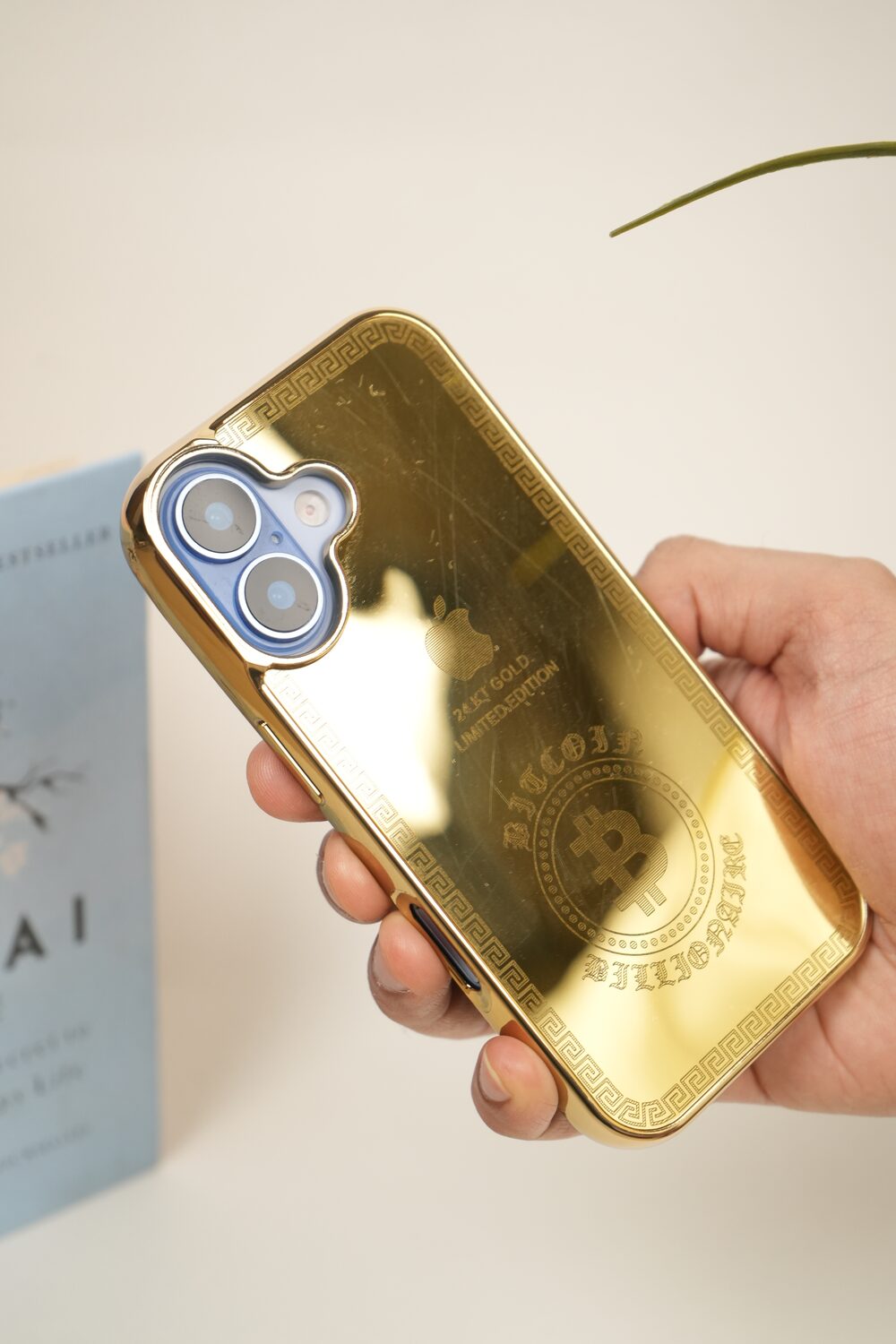 Crypto Elite Gold Edition Case for iPhone 17 |  Gold-Plated Mirror Finish, Limited Edition