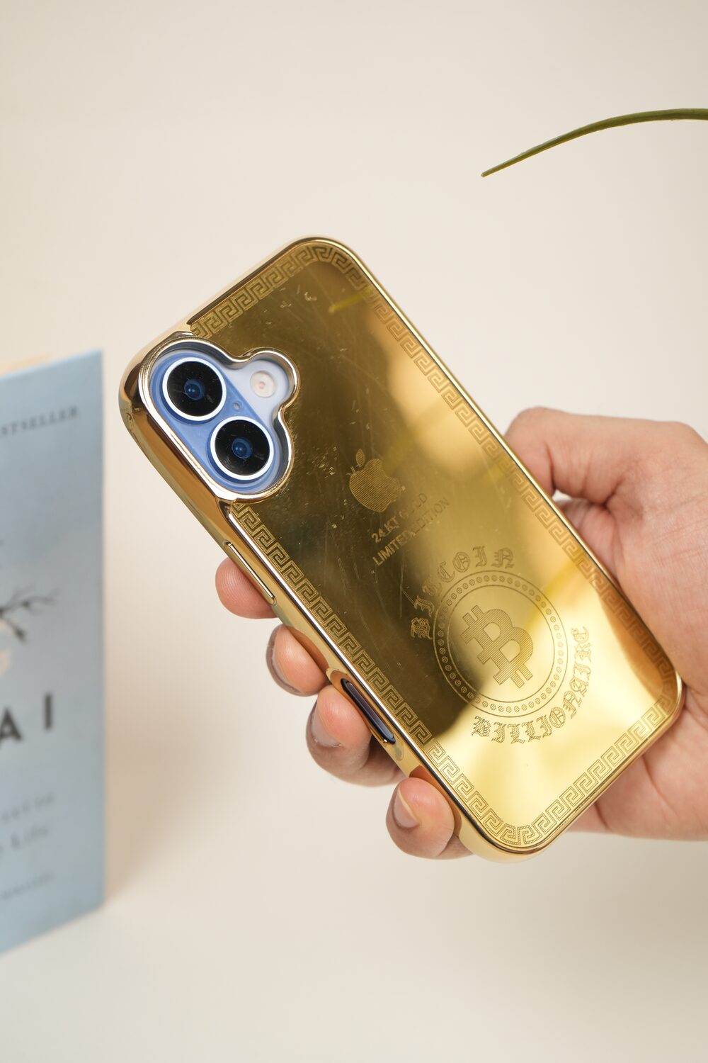 Crypto Elite Gold Edition Case for iPhone 17 |  Gold-Plated Mirror Finish, Limited Edition