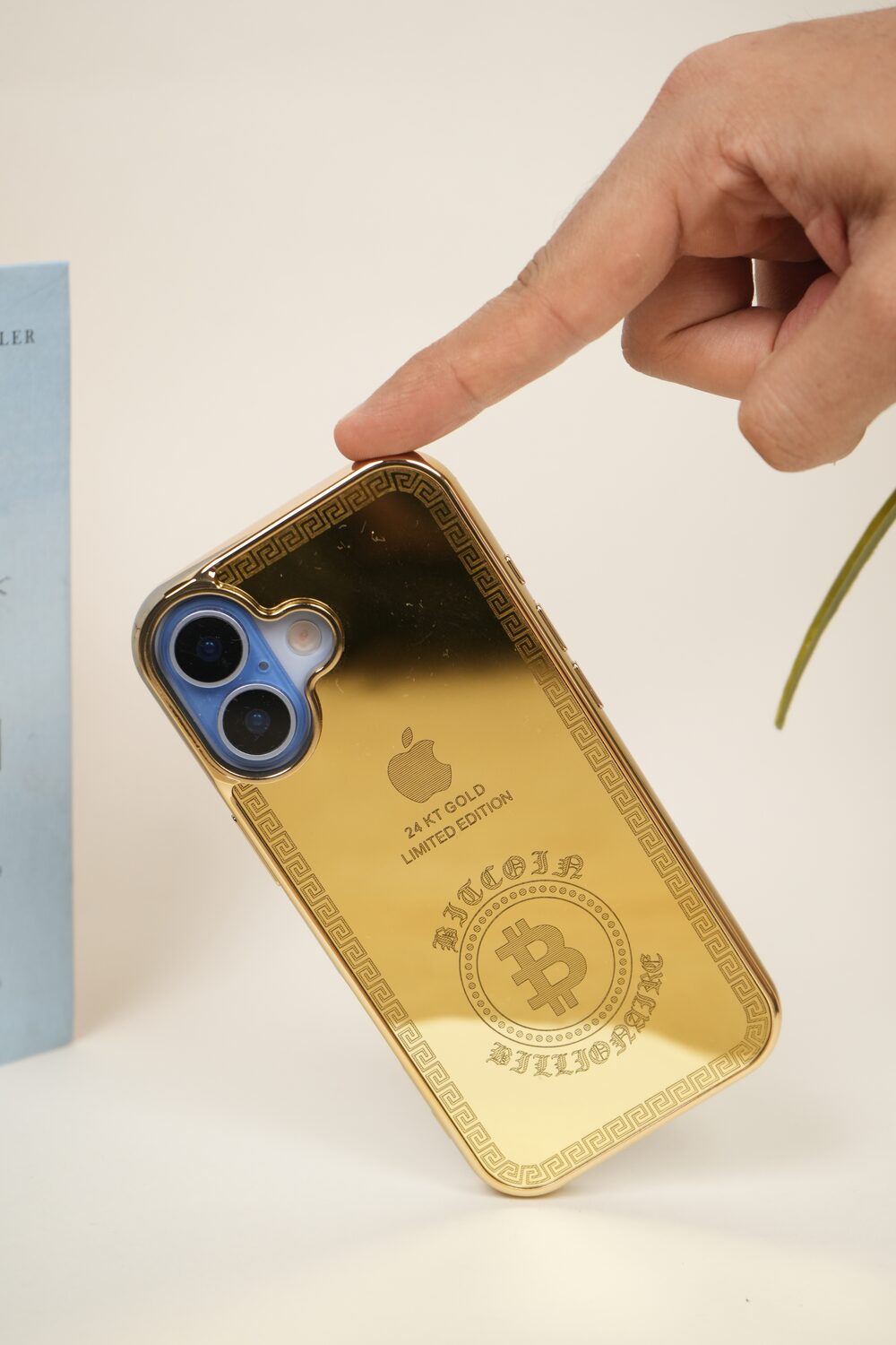 Crypto Elite Gold Edition Case for iPhone 17 |  Gold-Plated Mirror Finish, Limited Edition