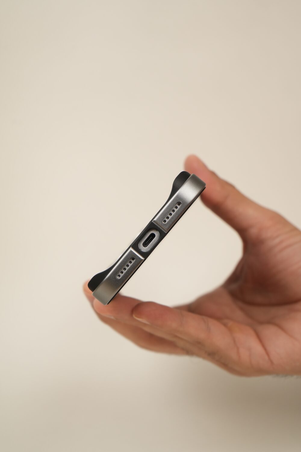 iPhone 17 Pro Max Metal Bumper Case with Reinforced Corners & Raised Camera Edges | Slim Industrial Protection