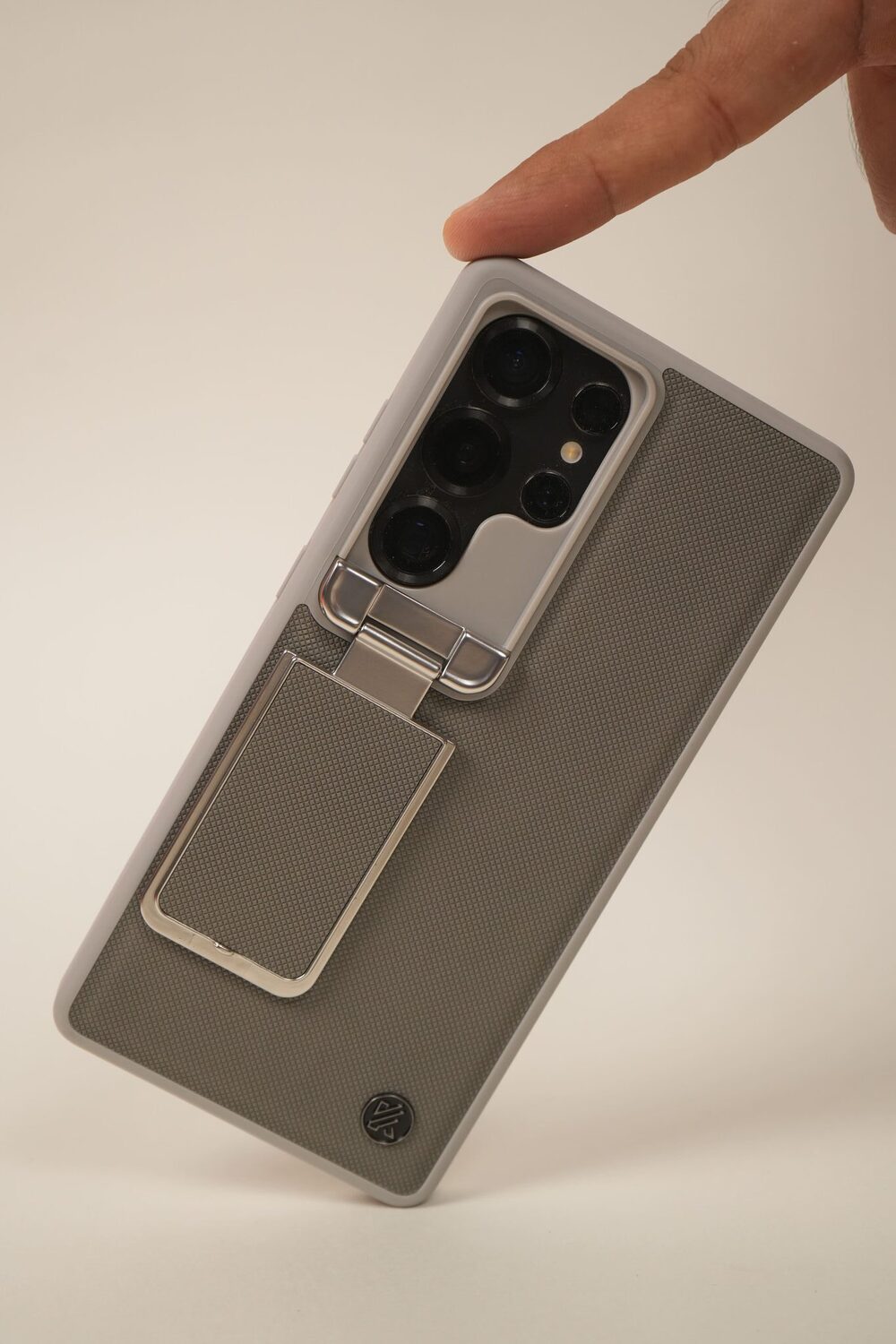Samsung S25 Ultra Cover - Elegent Black Leather Case (With Camera Protection)