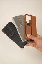 Samsung S26 Ultra Cover - Elegant Brown Leather Case (With Camera Protection)