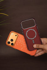 MagSafe Carbon Fiber Textured Print Case for iPhone 17 Pro / 17 Pro Max