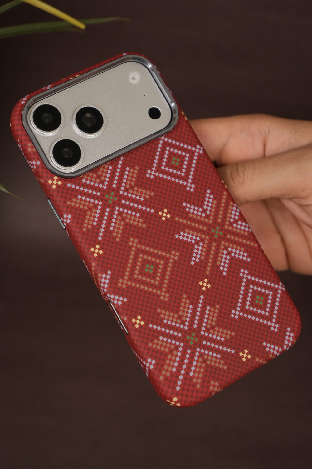 MagSafe Carbon Fiber Textured Print Case for iPhone 17 Pro / 17 Pro Max