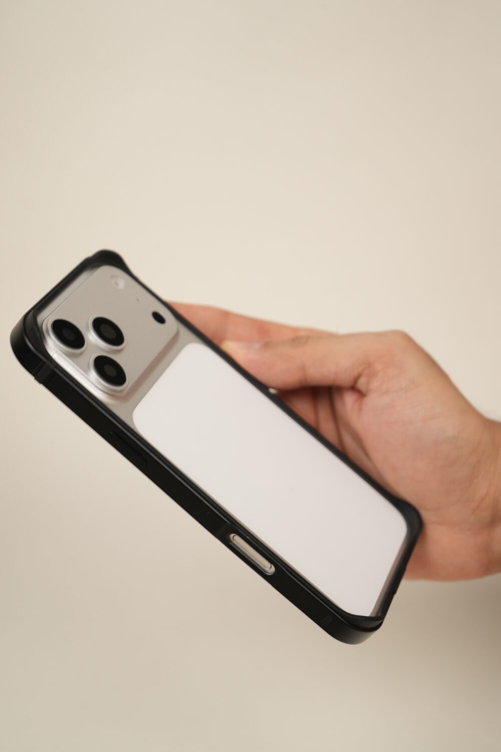 iPhone 17 Pro Max Metal Bumper Case with Reinforced Corners & Raised Camera Edges | Slim Industrial Protection