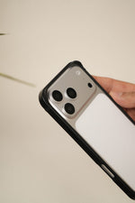 iPhone 17 Pro Max Metal Bumper Case with Reinforced Corners & Raised Camera Edges | Slim Industrial Protection