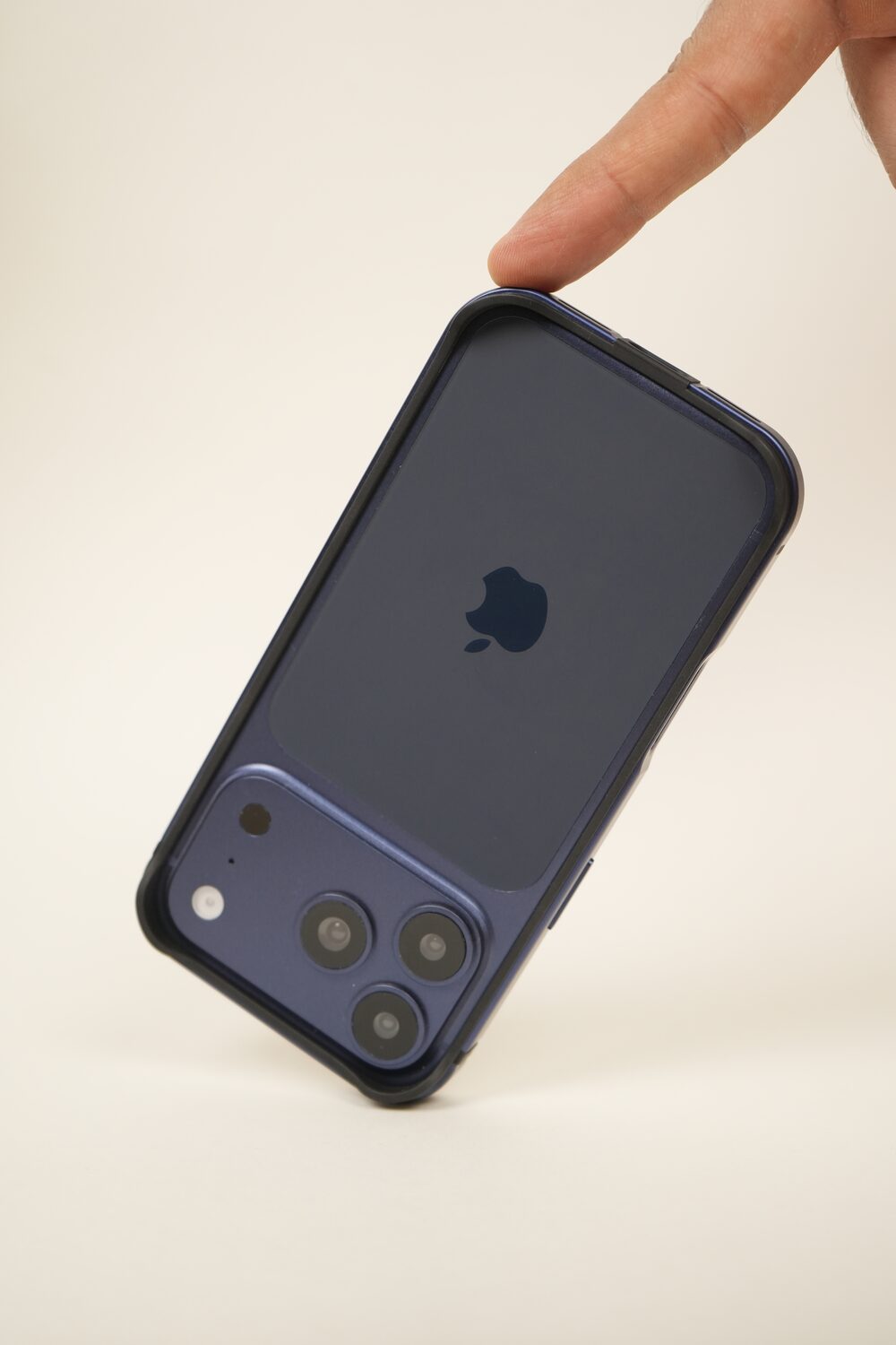 iPhone 17 Pro Max Metal Bumper Case with Reinforced Corners & Raised Camera Edges | Slim Industrial Protection