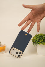 iPhone 17 Pro Max PU Leather Case with Gold Metal Camera Frame | Shockproof & Anti-Fingerprint