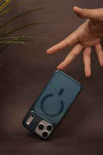 iPhone 17 Pro Translucent Tinted MagSafe Case with Raised Camera Shield | Slim Anti-Yellow Hard Back