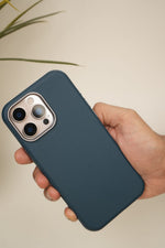 iPhone 16 Pro Max Pebble Grain Leather MagSafe Case with Metal Camera Bump | Slim & Anti-Scratch