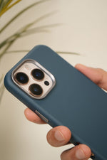 iPhone 16 Pro Max Pebble Grain Leather MagSafe Case with Metal Camera Bump | Slim & Anti-Scratch