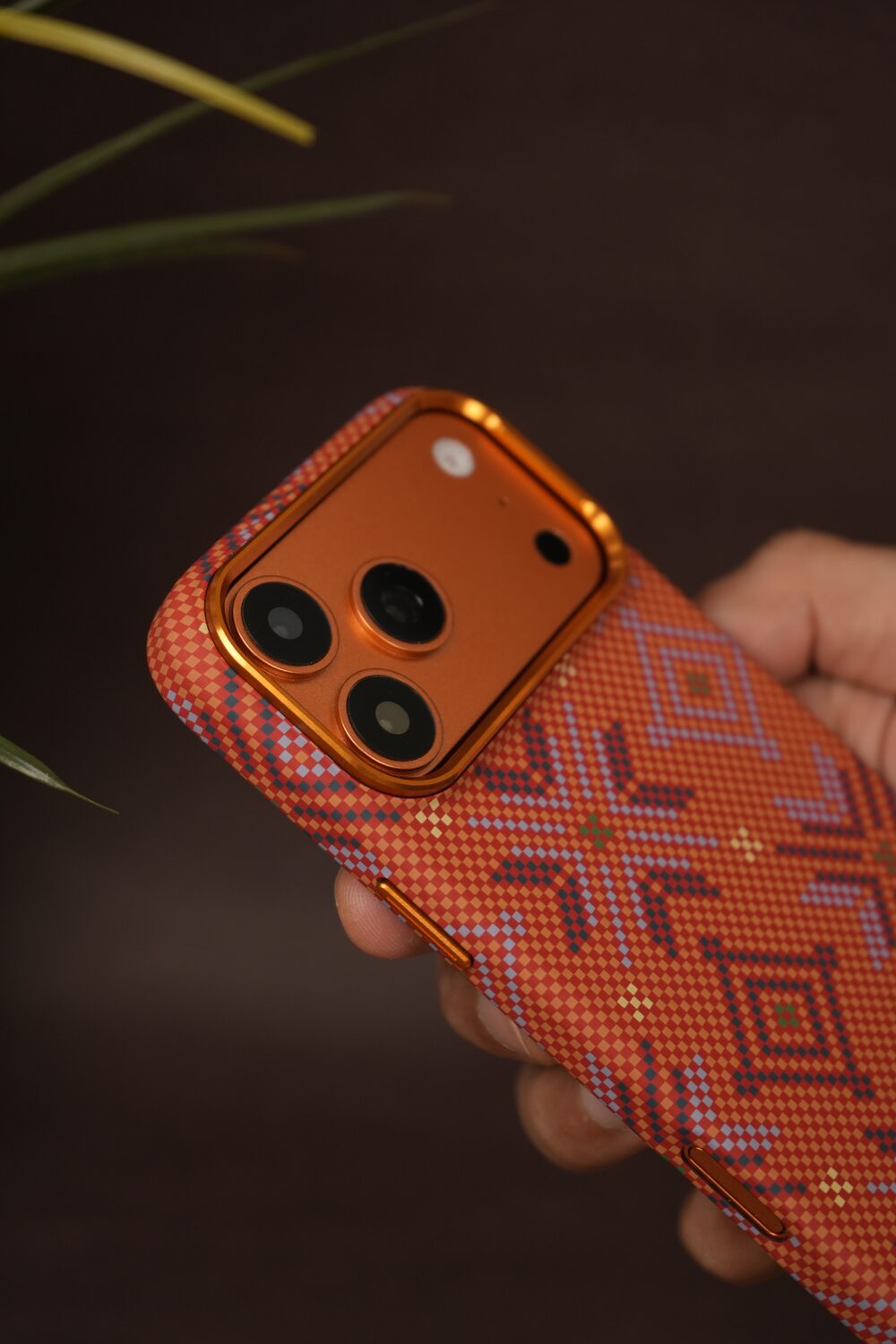 MagSafe Carbon Fiber Textured Print Case for iPhone 17 Pro / 17 Pro Max