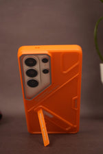 Samsung Galaxy S26 Ultra Matte PC Stand Case with Lens Protection