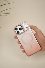 iPhone 17 Pro Max Gradient Translucent MagSafe Case with Electroplated Lens Holder | PC+TPU Hybrid