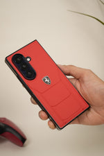 Samsung Galaxy Z Fold 7 FR Edition Stitched PU Leather Case Cover