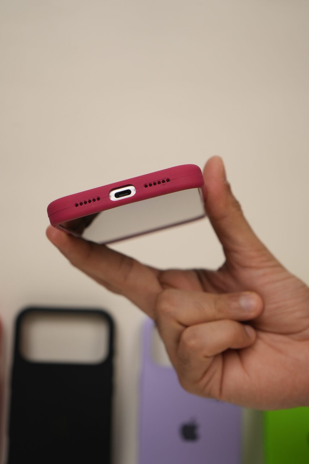 iPhone 17 Pro Max Premium Liquid Silicone Case