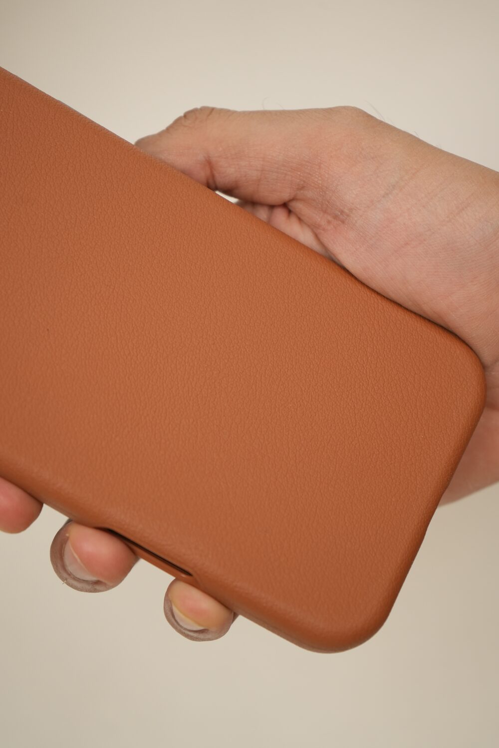 iPhone 16 Pro Max Pebble Grain Leather MagSafe Case with Metal Camera Bump | Slim & Anti-Scratch