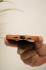 iPhone 16 Pro Max Pebble Grain Leather MagSafe Case with Metal Camera Bump | Slim & Anti-Scratch
