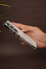 Samsung Galaxy S26 Ultra Crystal Clear Case with Glossy Electroplated Edges | Anti-Yellow Slim Hard Back