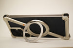 Samsung S25 Ultra Naked Aluminum Z-Frame Case with 360° Rotating MagSafe Ring Stand