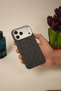iPhone 17 Pro Max Carbon Fiber Texture Design Hard Pc MagSafe Case Cover BlueGreen
