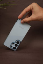 Samsung Galaxy S26 Ultra Crystal Clear Case with Glossy Electroplated Edges | Anti-Yellow Slim Hard Back