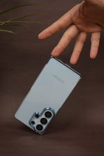 Samsung Galaxy S26 Ultra Crystal Clear Case with Glossy Electroplated Edges | Anti-Yellow Slim Hard Back