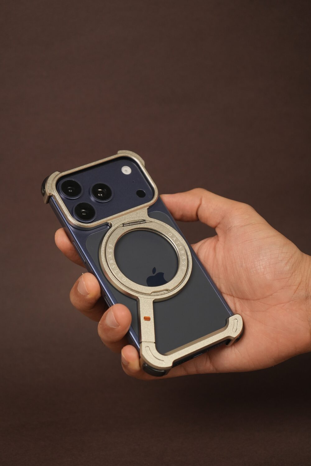 Z Bracket 360 Rotating MagSafe Phone Case Cover for iPhone 17 Series | Metal Frameless Edition