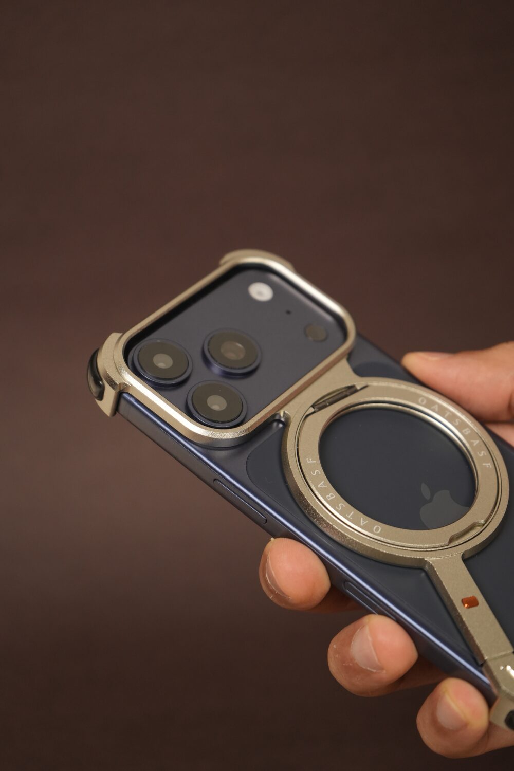Z Bracket 360 Rotating MagSafe Phone Case Cover for iPhone 17 Series | Metal Frameless Edition