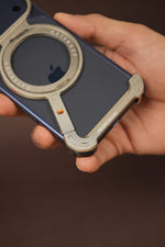 Z Bracket 360 Rotating MagSafe Phone Case Cover for iPhone 17 Series | Metal Frameless Edition