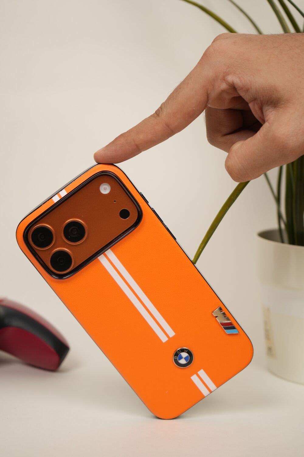 TurboGrip GT Case for iPhone 17 Pro | Motorsport-Inspired Design, Camera Protection, Premium Finish