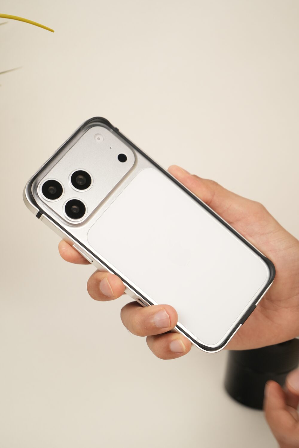 iPhone 17 Pro Max Metal Bumper Case with Reinforced Corners & Raised Camera Edges | Slim Industrial Protection
